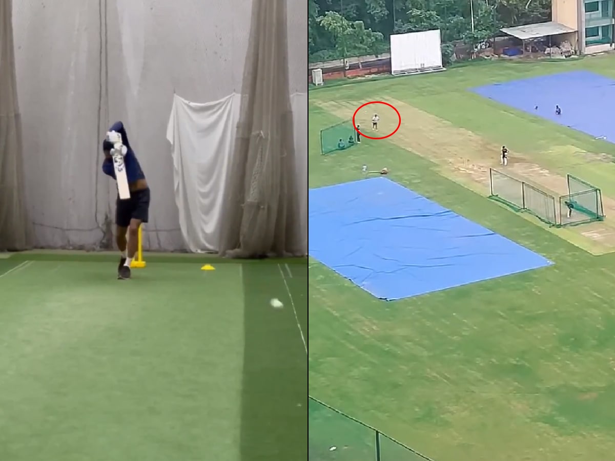 WATCH: KL Rahul and Jasprit Bumrah return to action, seen practicing in nets at the NCA