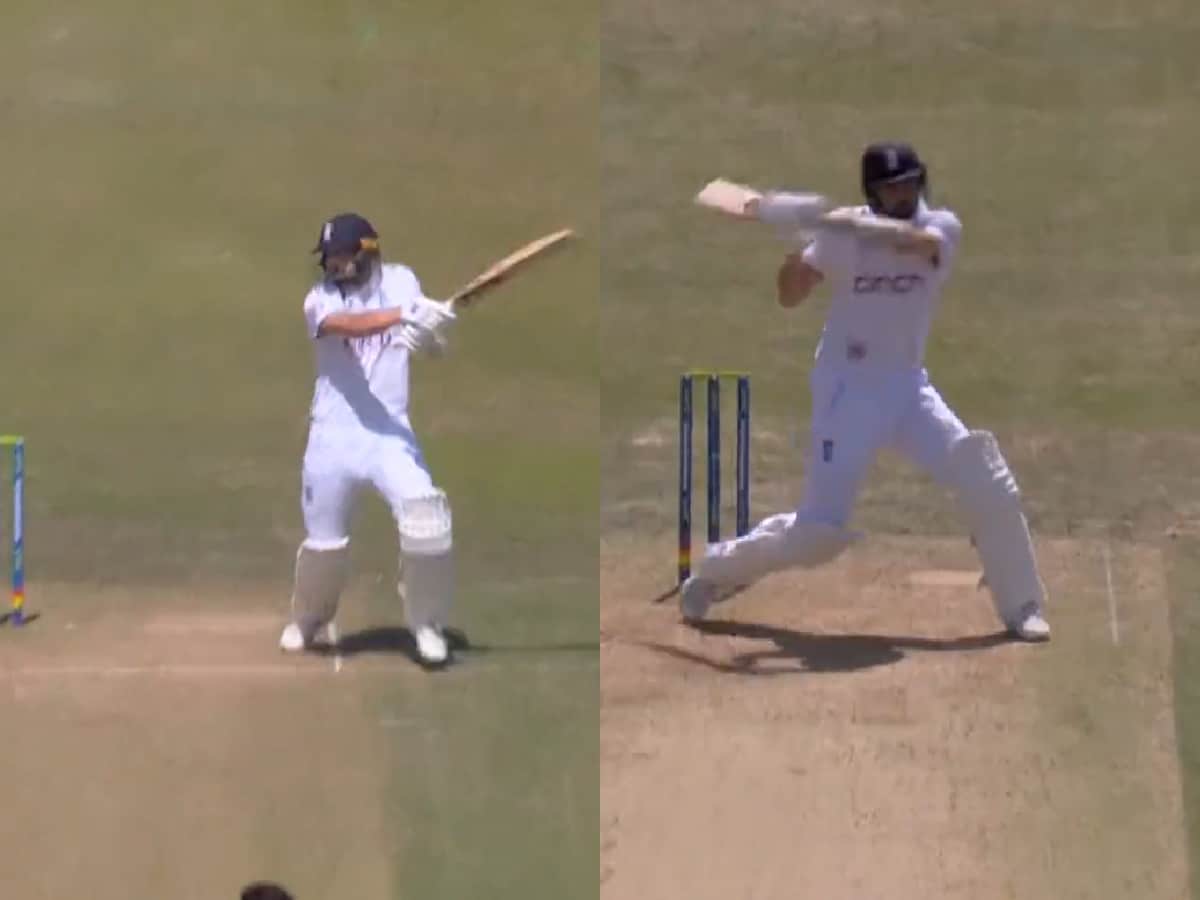 WATCH: After claiming five wickets, Mark Wood hits three BIG SIXES in third Ashes Test