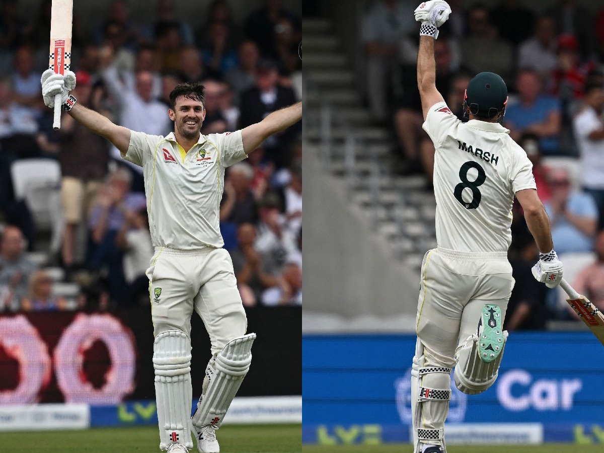 “He’s the whole of England’s Dad”- Mitchell Marsh’s blitzkrieg in third Ashes Test draws INTERESTING reactions from fans