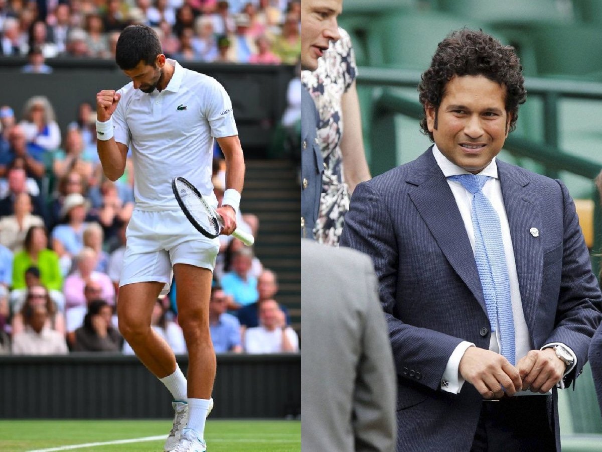 GOD OF CRICKET Sachin Tendulkar lauds Novak Djokovic for his mental toughness in the all-important Wimbledon final