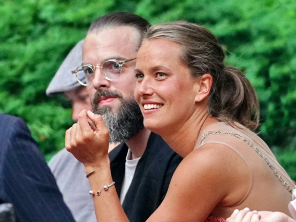 Barbora Strycova and Petr Matejcek 