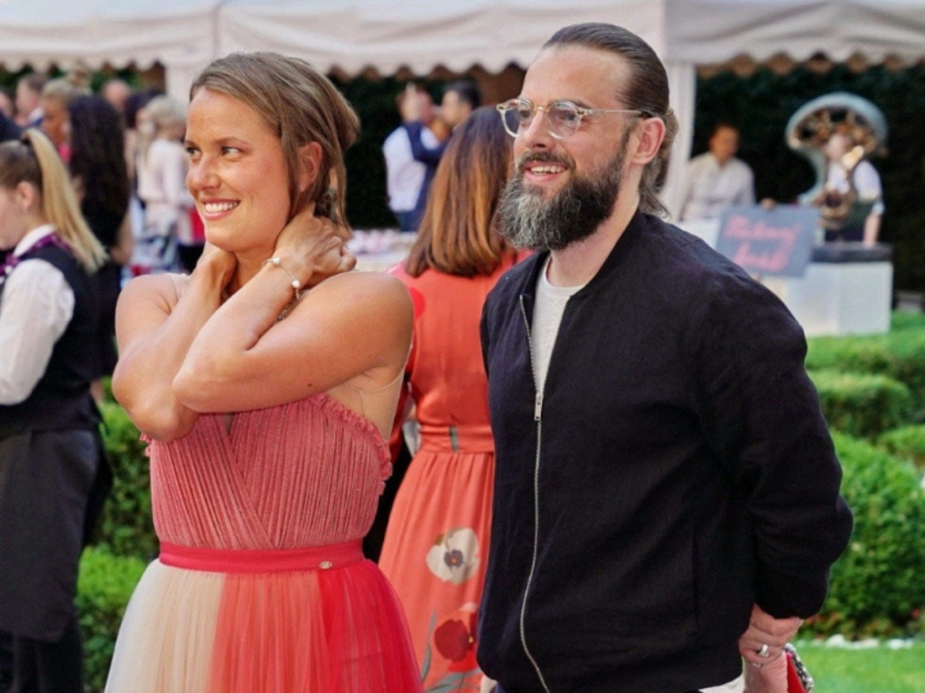 Barbora Strycova and Petr Matejcek 