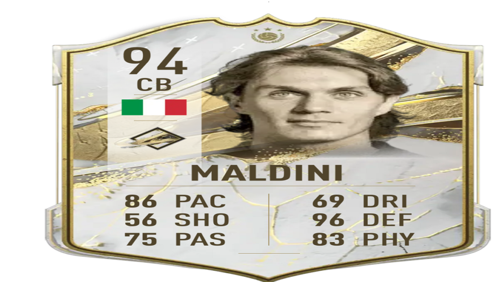 FIFA 23: Paolo Maldini FUT Icon ratings, price and more