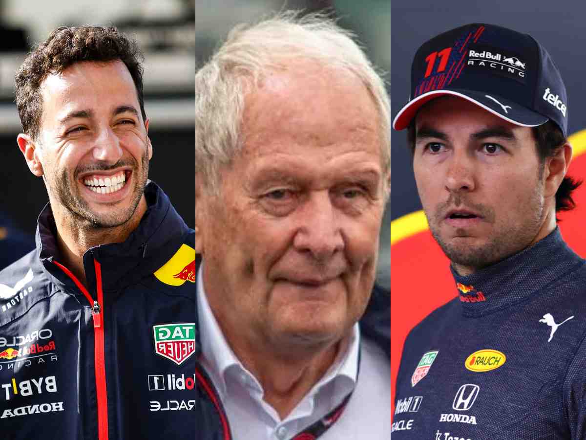 Helmut Marko breaks silence on possibility of Daniel Ricciardo replacing Sergio Perez at Red Bull