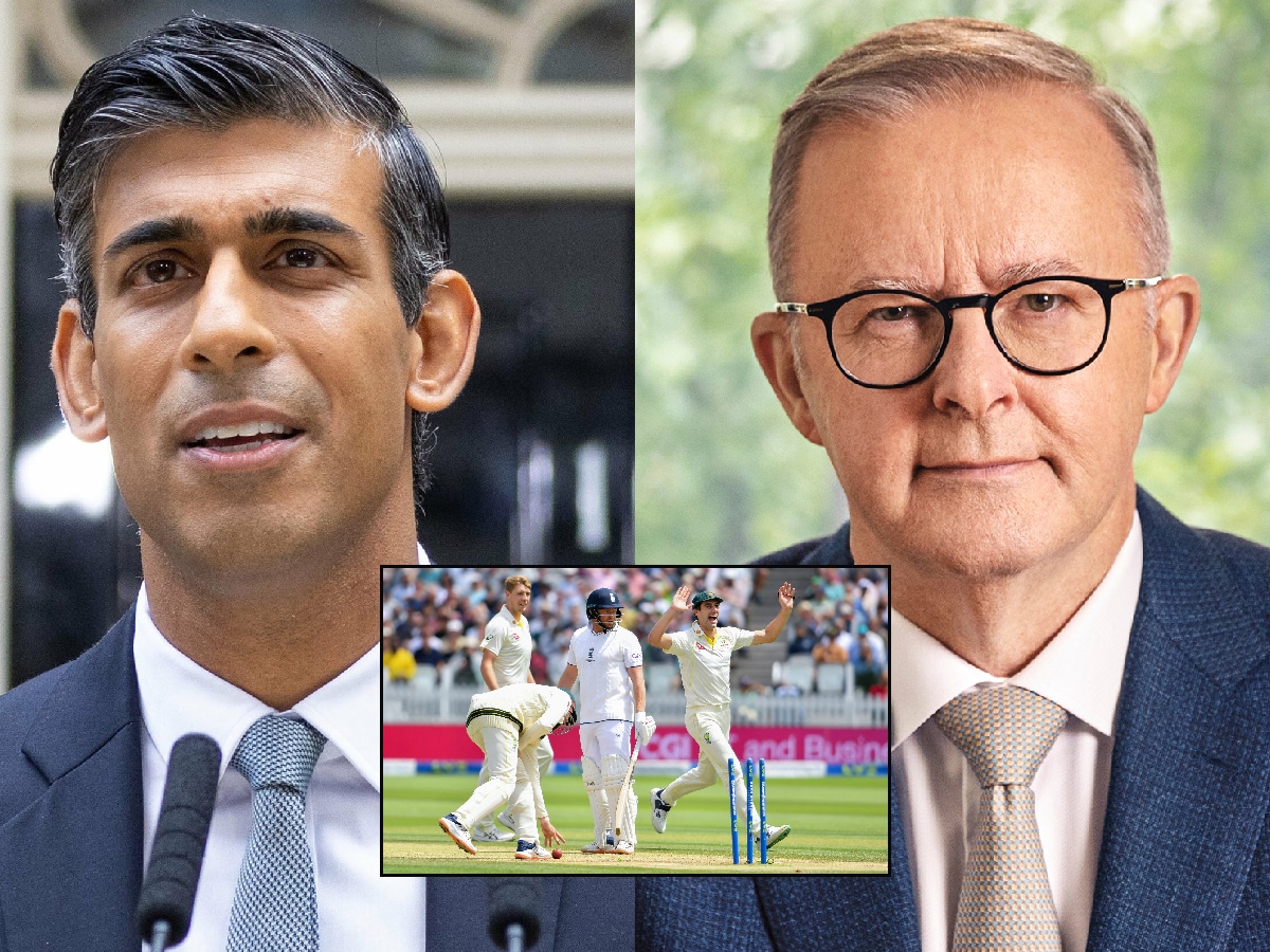 Ashes 2023 takes new shape as England’s PM Rishi Sunak and Australia’s PM Anthony Albanese engage in banter over Jonny Bairstow runout controversy