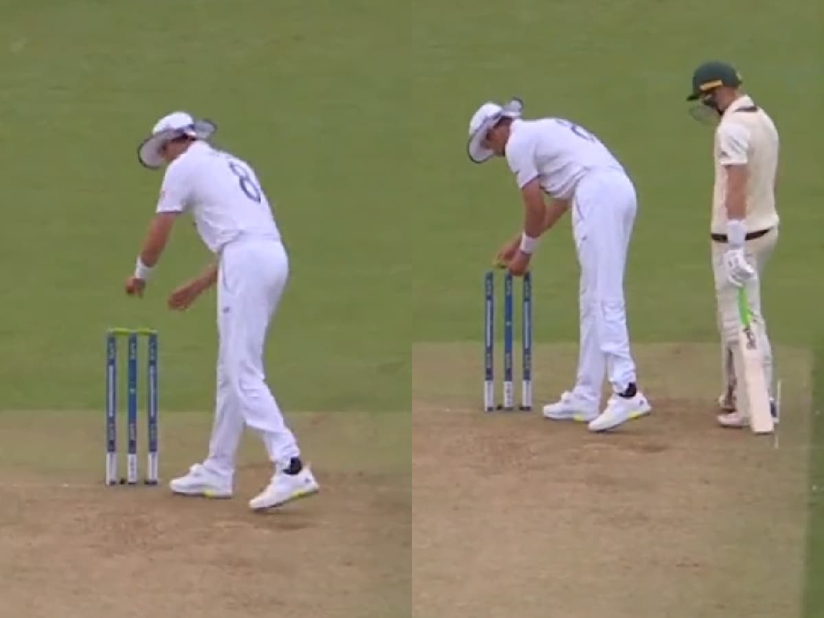 WATCH: Stuart Broad sparks the spirit of cricket debate with his MINDGAME before Marnus Labuschagne’s dismissal during fifth Ashes Test