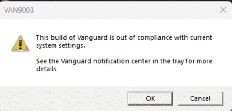 How to fix the "Vanguard Out of Compliance" error in Valorant Episode 7 Act 1