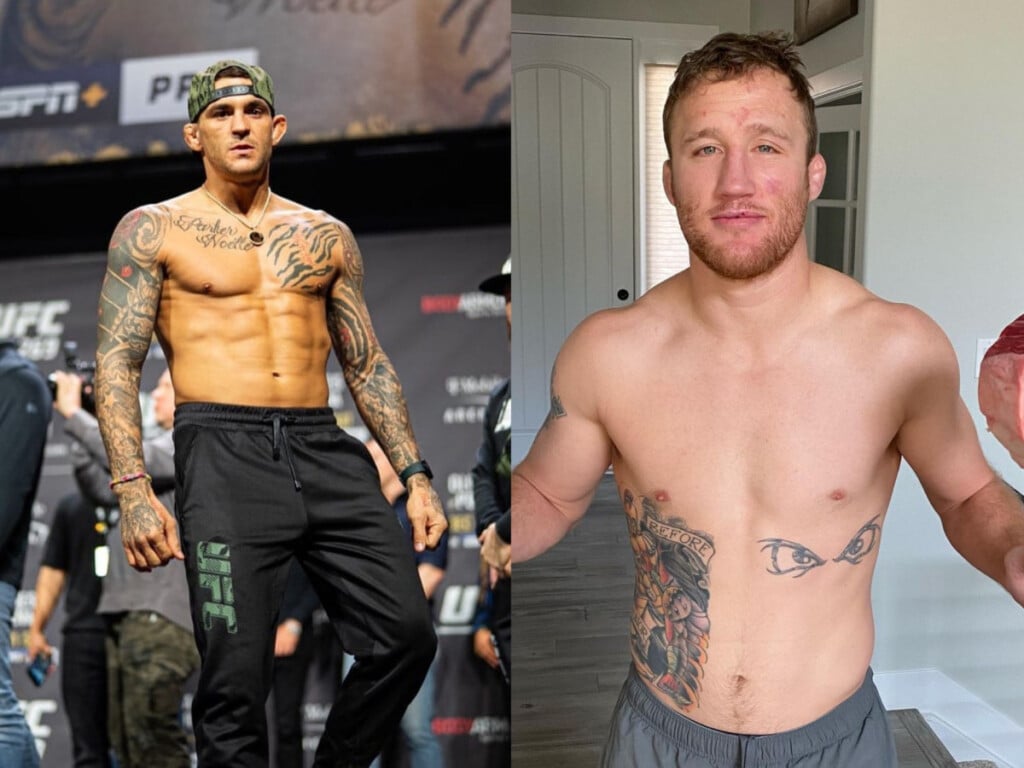 Dustin Poirier and Justin Gaethje will compete for the BMF title at UFC 291