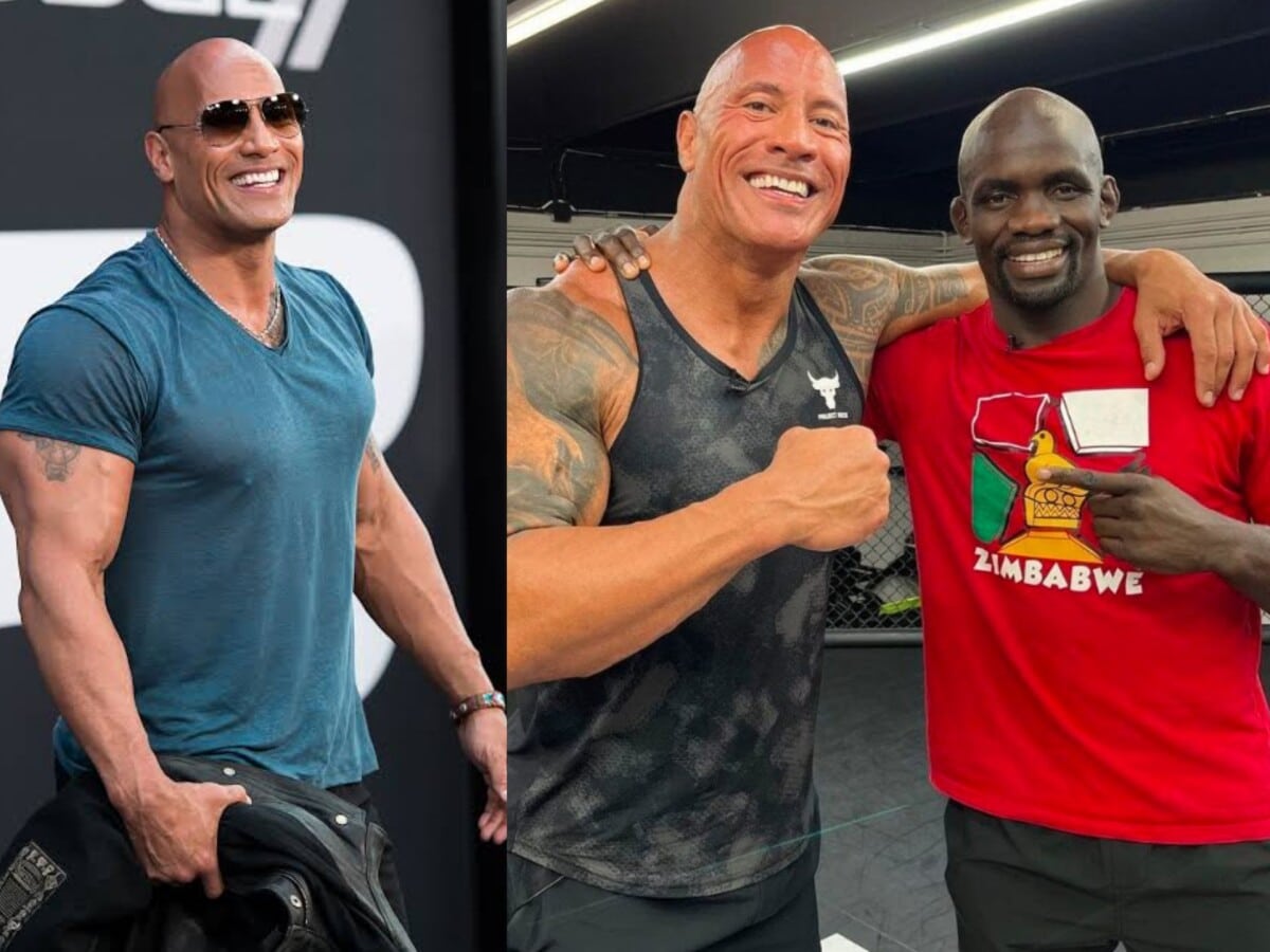 WATCH: $800 million man Dwayne ‘The Rock’ Johnson surprises fighter who had only $7 before first UFC win