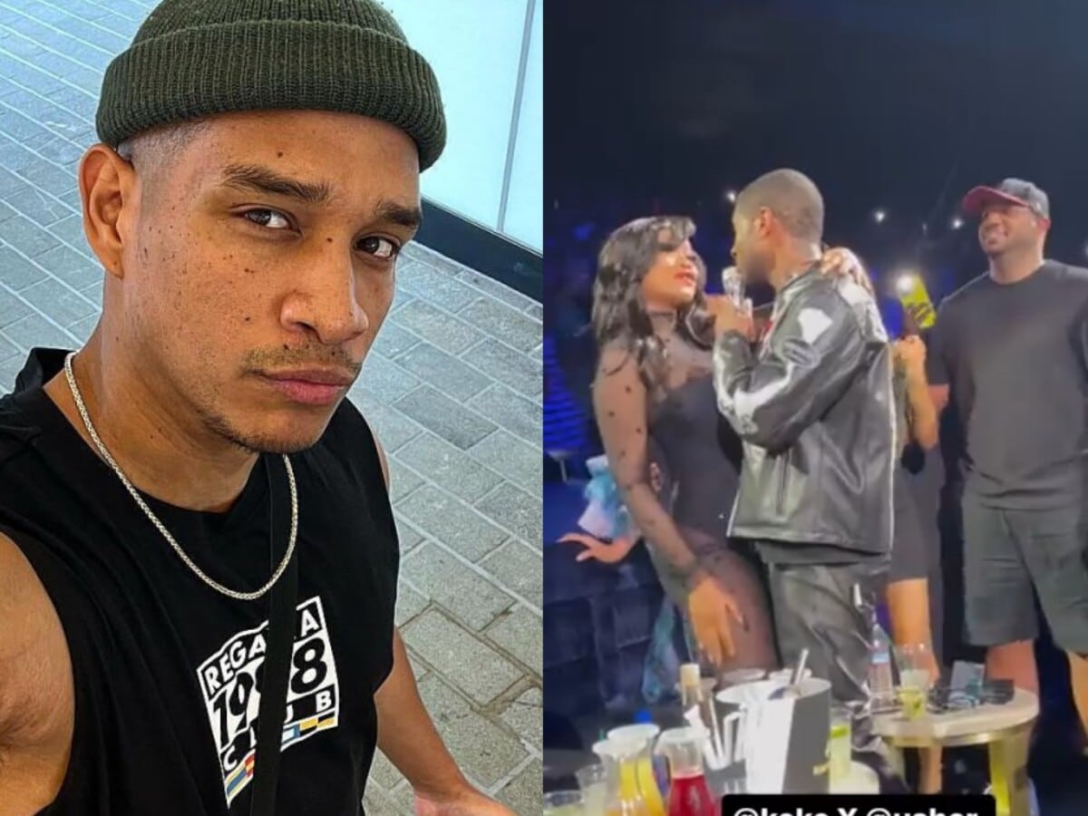 “No man want to see his girl fanned out” – Boxing champ Errol Spence Jr backs Keke Palmer’s boyfriend after controversial dancing video with Usher