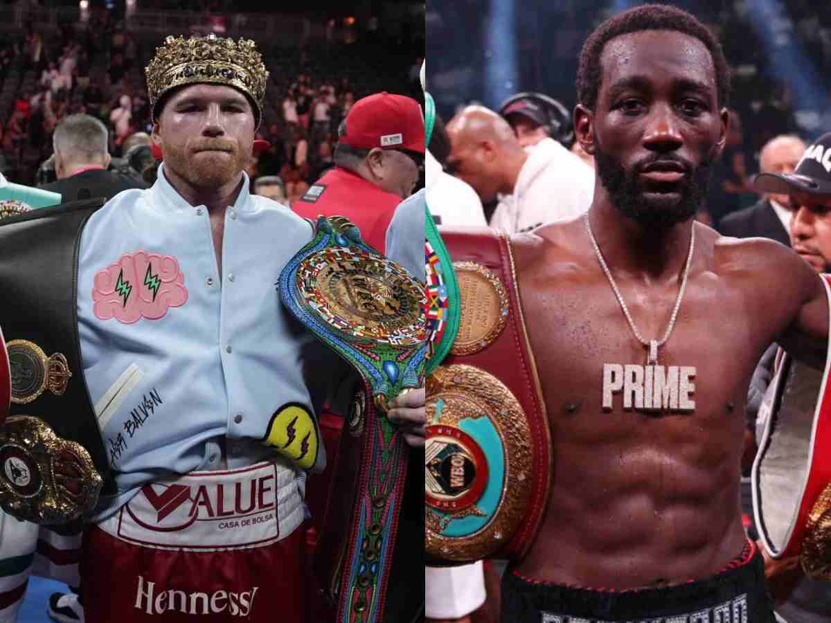 Canelo Alvarez and Terence Crawford 