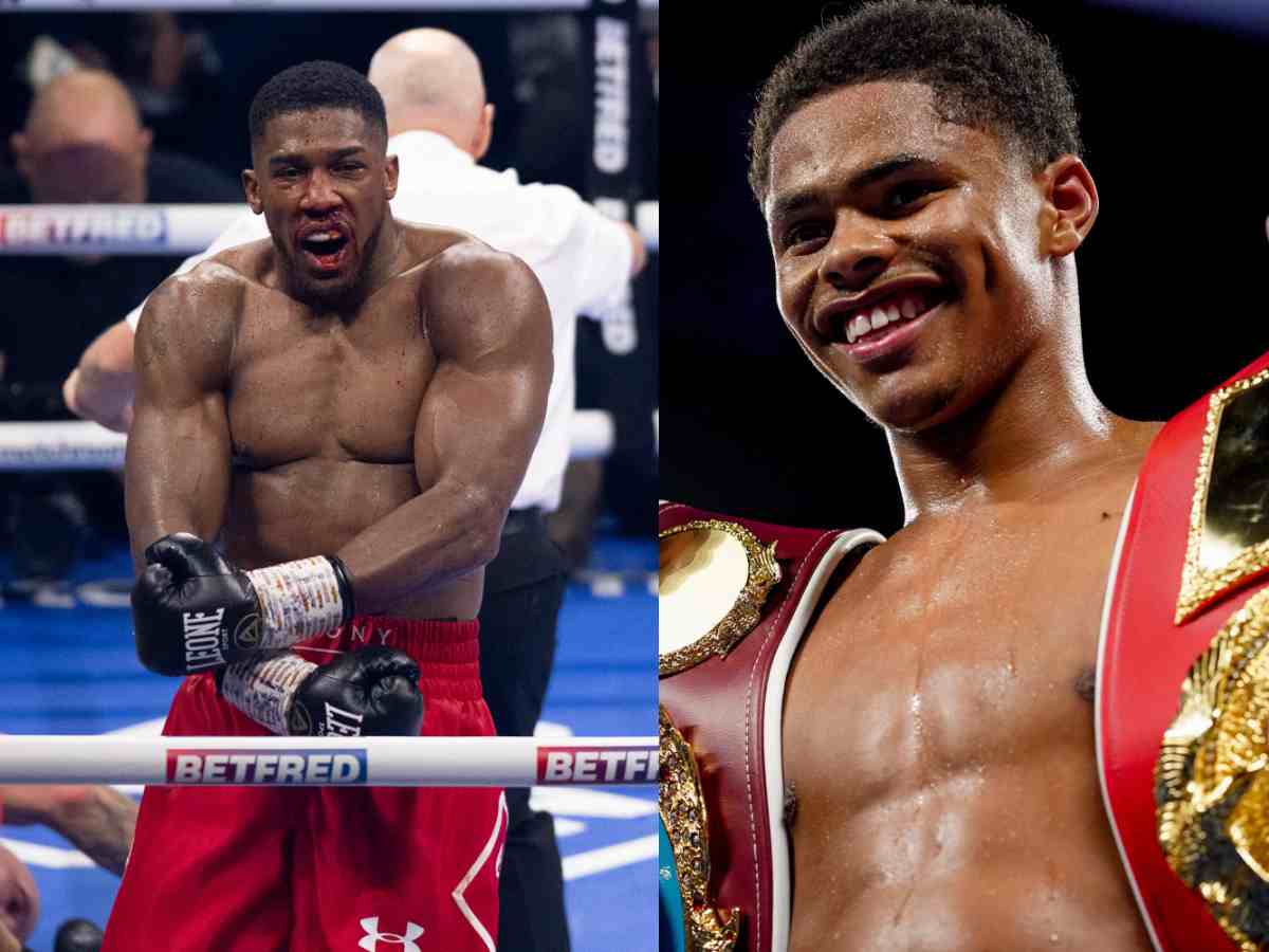 “He seems lost right now,” Shakur Stevenson gets honest about heavyweight showdown between Deontay Wilder and Anthony Joshua