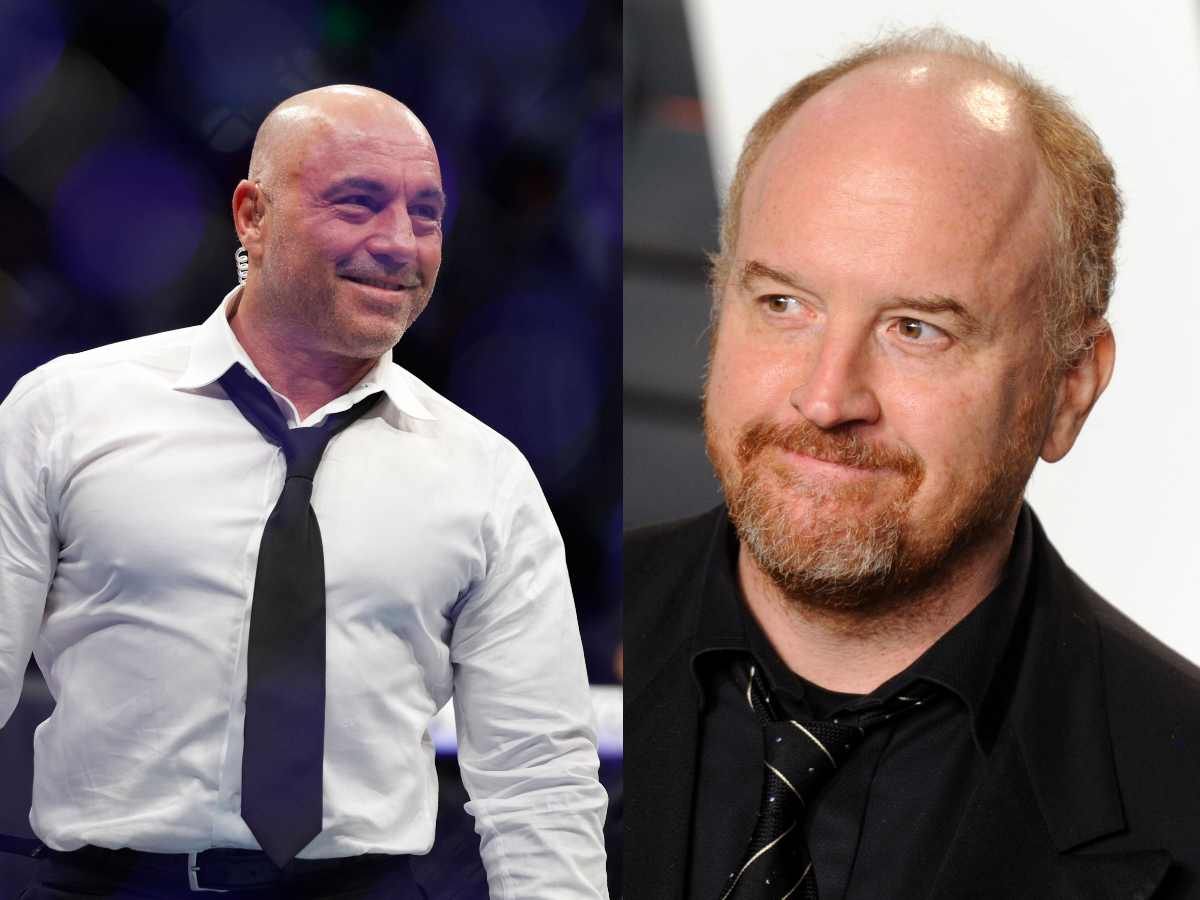 Multi-Millionaire comedians Joe Rogan and Louis CK draw parallels to Muhammad Ali’s fear of getting into ring and performing standup comedy on stage