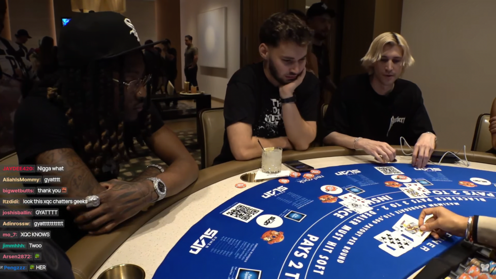 Kick Streamer xQc loses over $1,000,000 gambling in Las Vegas