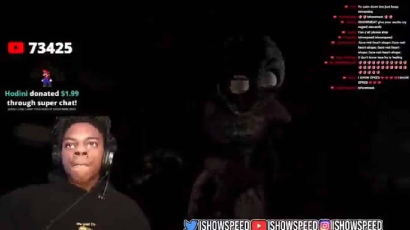 IShowSpeed stops horror game midway as he gets TRAUMATIC flashback to