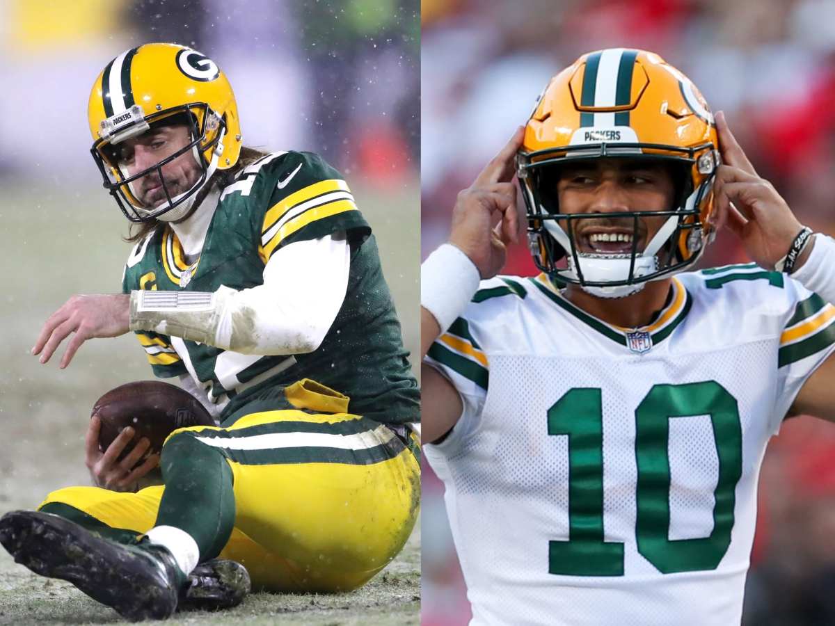 “He was holding us back” – Aaron Rodgers gets TROLLED by Packers fans following Jordan Love’s THUMPING display in preseason opener against Joe Burrow’s Bengals