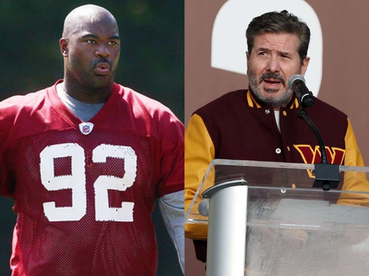 “F**k that fat lazy slob of sh*t!” – Ex-Commanders DT Albert Haynesworth WHACKED on social media for defending Dan Snyder and shading his teammates instead