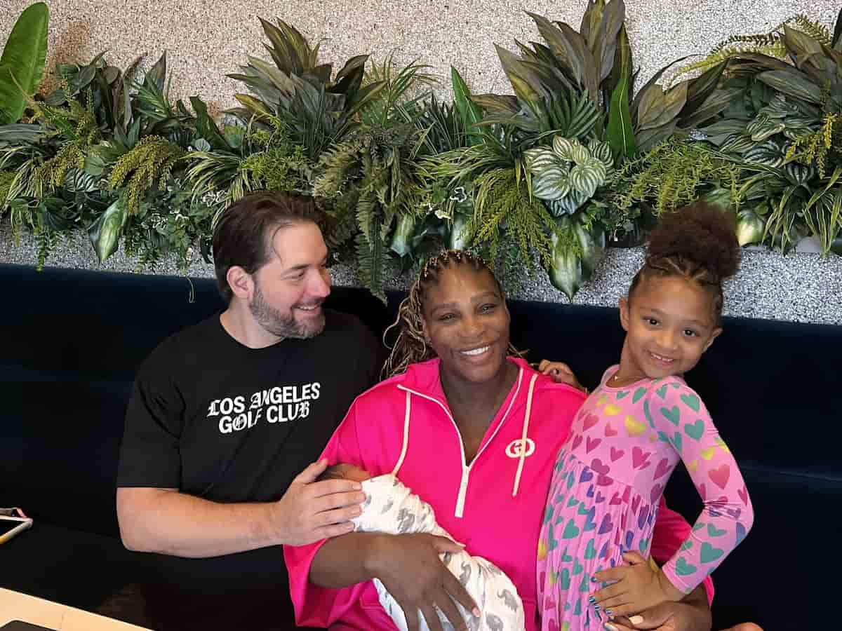 Alexis Ohanian and Serena Williams