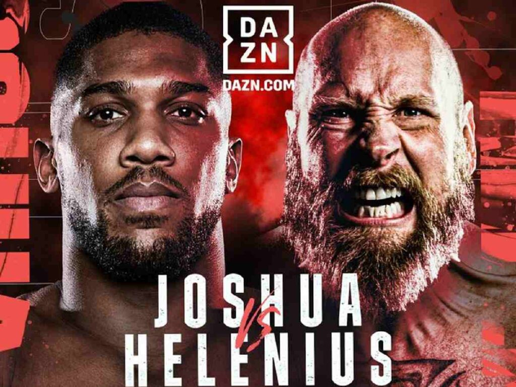 Anthony Joshua vs Robert Helenius 