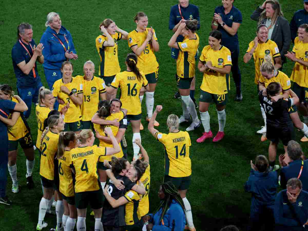 “Mental finish”- Football fans lose their minds over Australia’s ‘nail-biting’ victory over France on home soil as they sail into the world cup semifinals