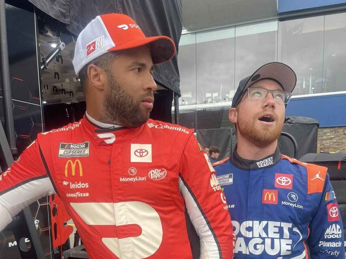 Bubba Wallace puts ‘extra pressure’ on Tyler Reddick by asking him to win Indy and Glen for the No:23 team to secure playoffs on points  