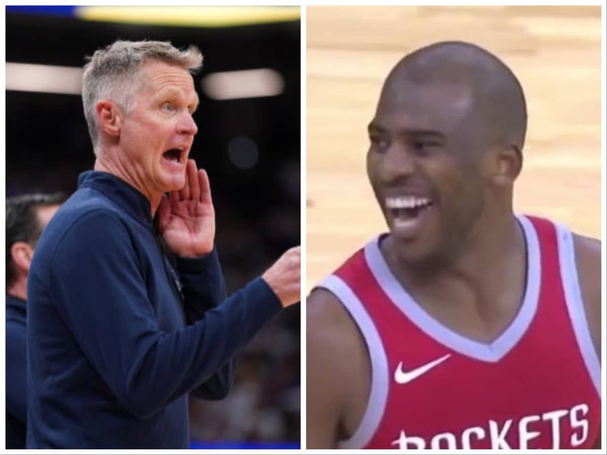 Steve Kerr FINALLY reveals truth about iconic ‘fake laugh’ moment with Chris Paul