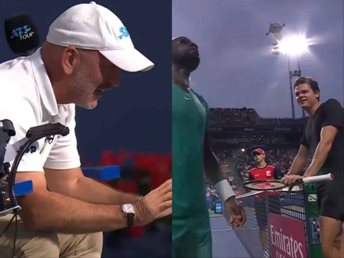 WATCH: “Good Umpiring, Bad rule” – Frances Tiafoe handed a controversial penalty by the umpire against Milos Raonic in a heated clash at the Canadian Open