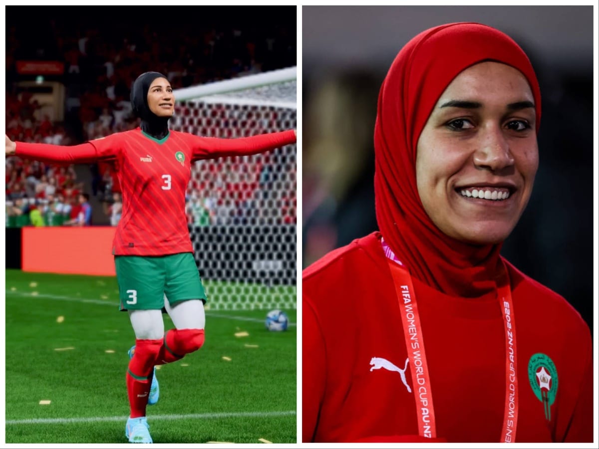 EA Sports pays special tribute to Morocco star Nouhaila Benzina, introduces her avatar in Hijab in FIFA 23