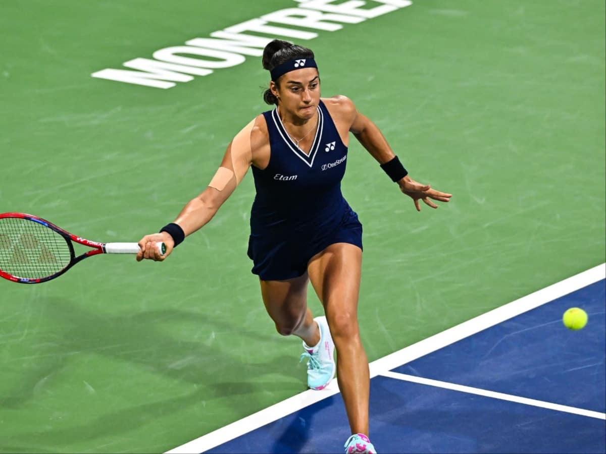 WATCH: Caroline Garcia escapes disqualification scare after near-miss incident with ball kid at the Canadian Open