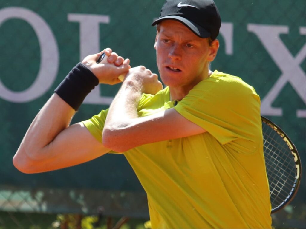 WATCH: Daniil Medvedev soaks Jannik Sinner in champagne following 2023  Vienna Open loss