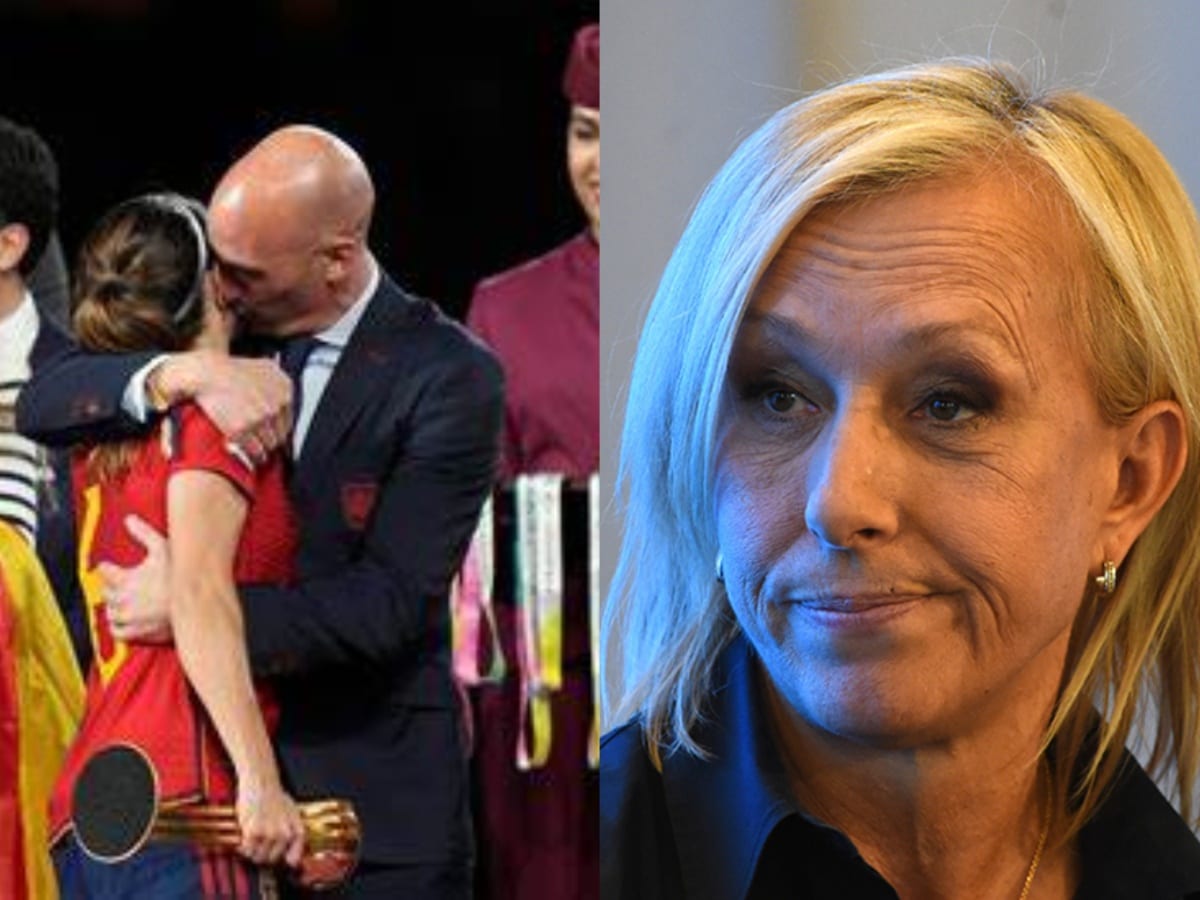 Martina Navratilova demands sacking of Spanish Soccer Federation’s President following his forced kiss to Jenni Hermoso