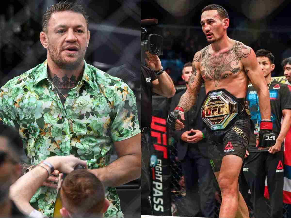 “Prayers up for the people of Maui!” – Conor McGregor reacts to Max Holloway breaking down at press conference ahead of UFC Singapore