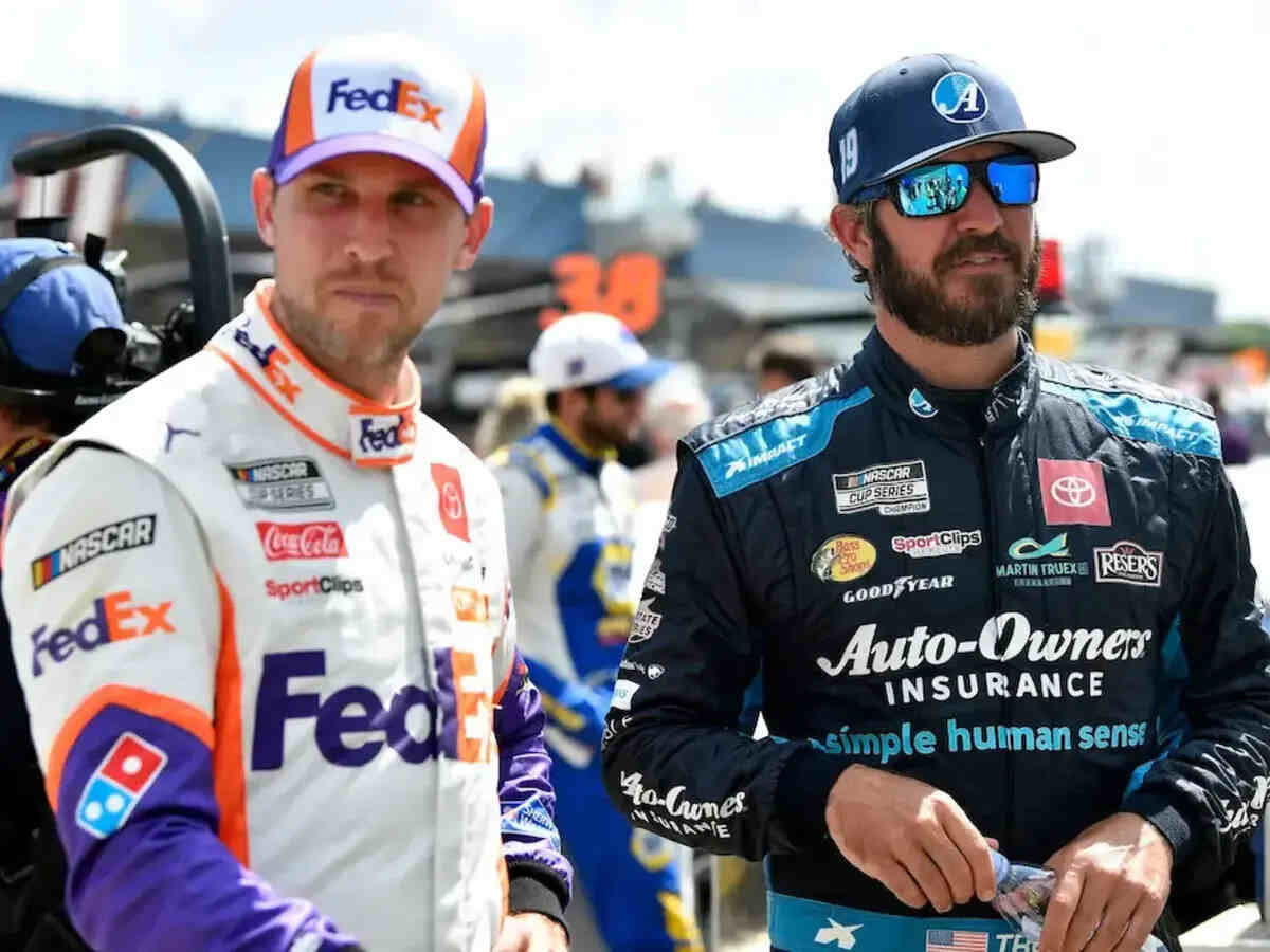 Denny Hamlin claims Martin Truex Jr. admitted to him the “he lost his mind” after wild Richmond race loss