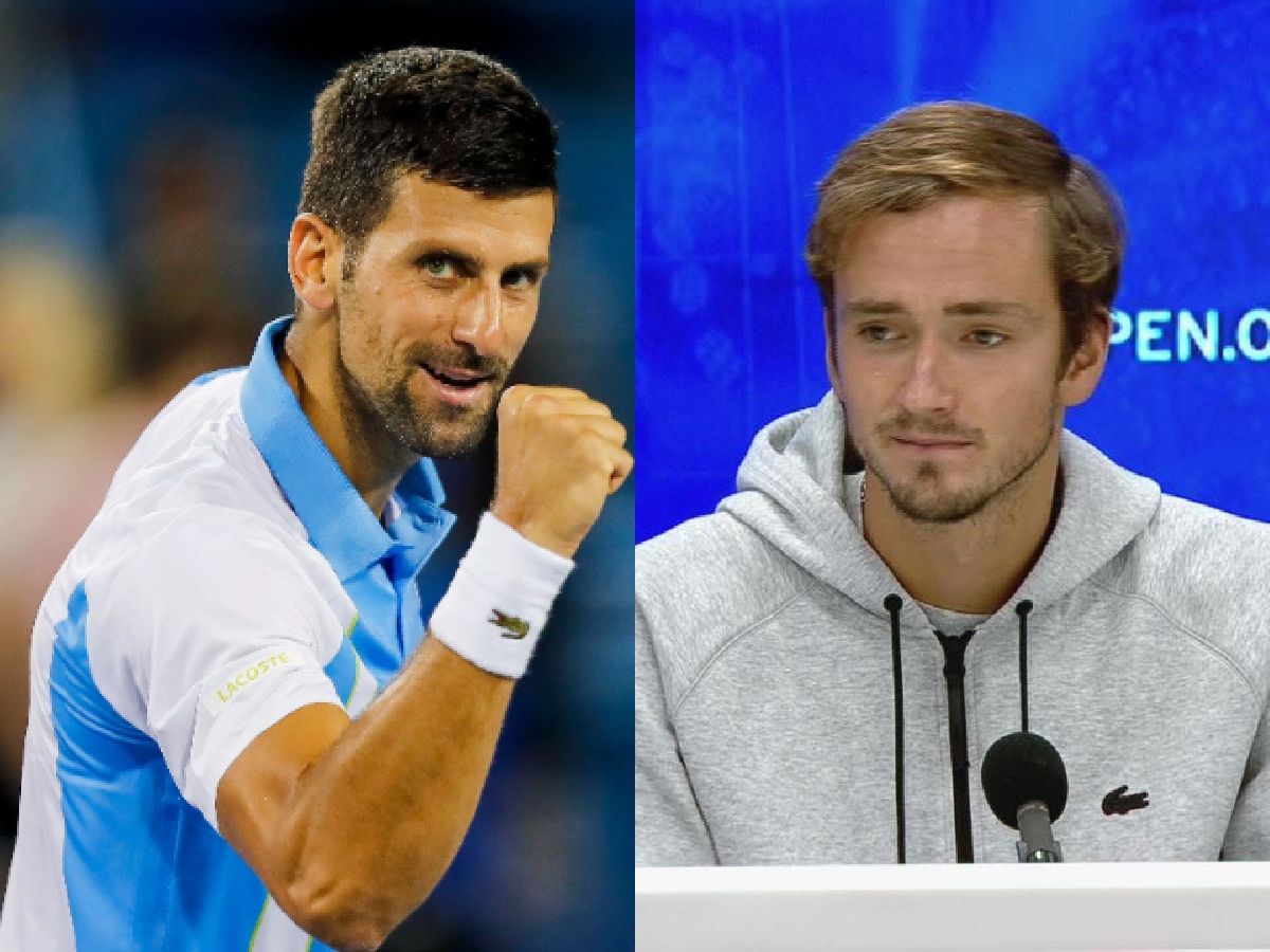 Novak Djokovic won’t retire before he turns 45 jokes Daniil Medvedev