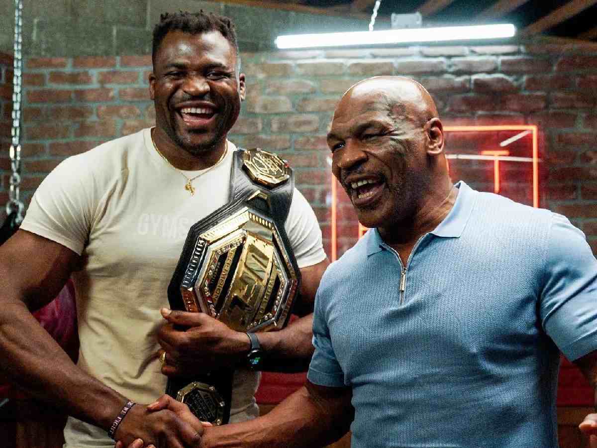 Francis Ngannou and Mike Tyson talk about championship status