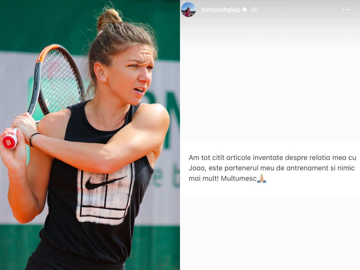 Simona Halep's Instagram Story (Sources: Wikipedia, Instagram)