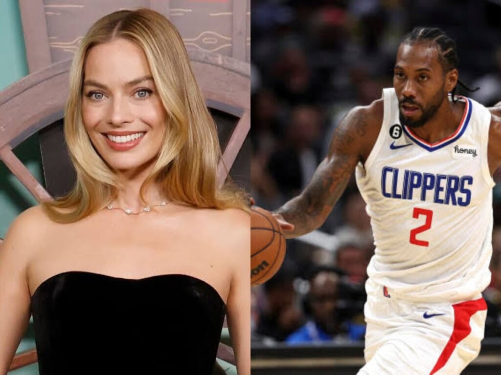 Margot Robbie in a Kawhi Leonard jersey : r/LAClippers