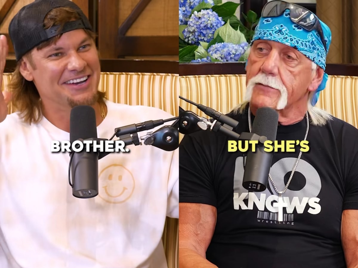 Furious Hulk Hogan warns Comedian Theo Von Gazes to ‘hold his horses’ for hitting on his 45-year-old girlfriend 