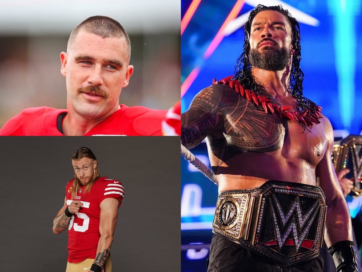 Roman Reigns believes TEs Travis Kelce and George Kittle are strong enough to compete in WWE