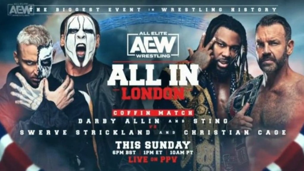 Sting and Darby Allin vs. Swerve Strickland and Christian Cage 