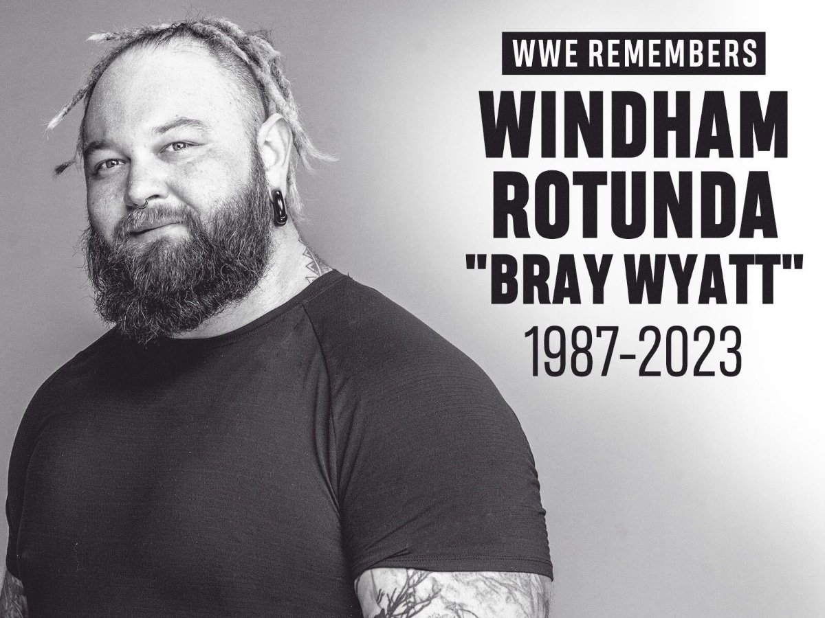 WWE Superstar Bray Wyatt’s cause of death seemingly revealed