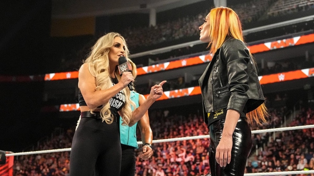 Trish Stratus and Becky Lynch 