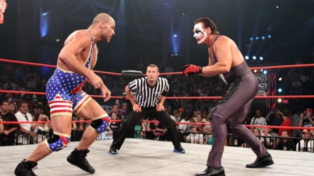 Kurt Angle vs. Sting in TNA