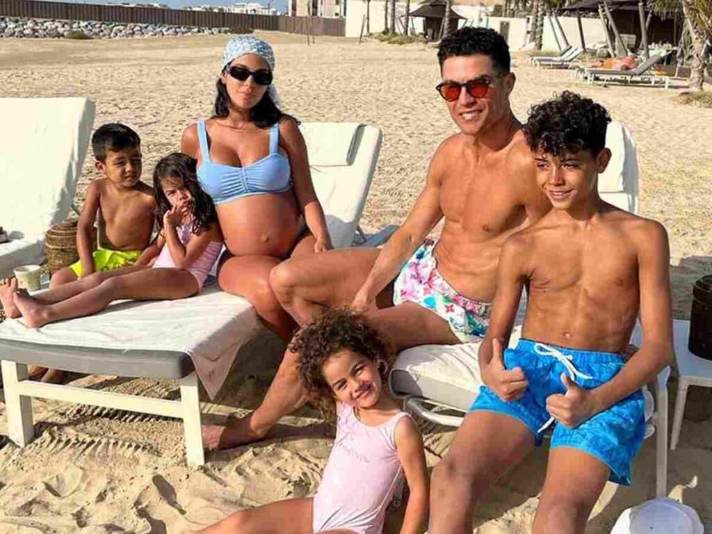 Cristiano Ronaldo and family