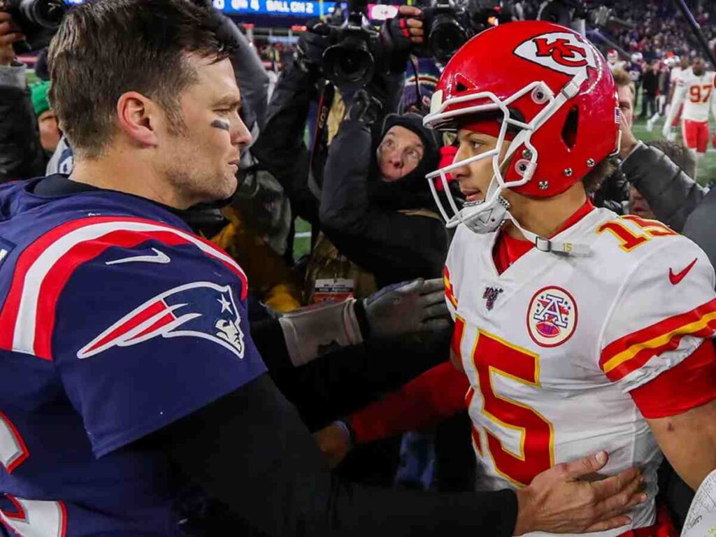 Colin Cowherd puts Chiefs QB Patrick Mahomes on his ‘7 Wonders of the sports world’ list with LeBron James, Lionel Messi, and Novak Djokovic

Tom Brady