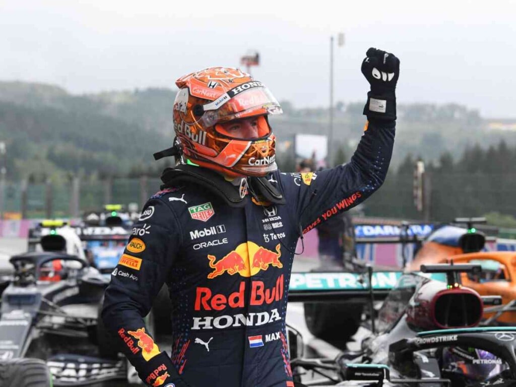 Max Verstappen, after his third win at Spa, 2023