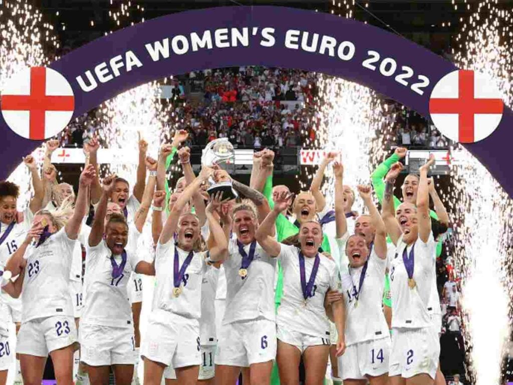 England's Women's Team were the champions at Euro 2022