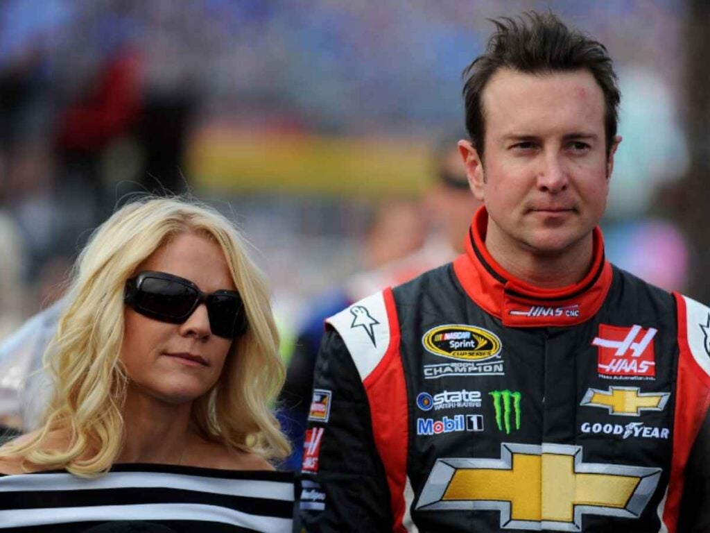 Patricia Driscoll and Kurt Busch (Credits: FanBuzz) 