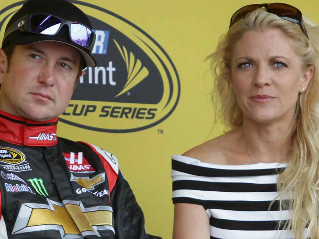 Kurt Busch and Patricia Driscoll (Credits: The Sporting News)