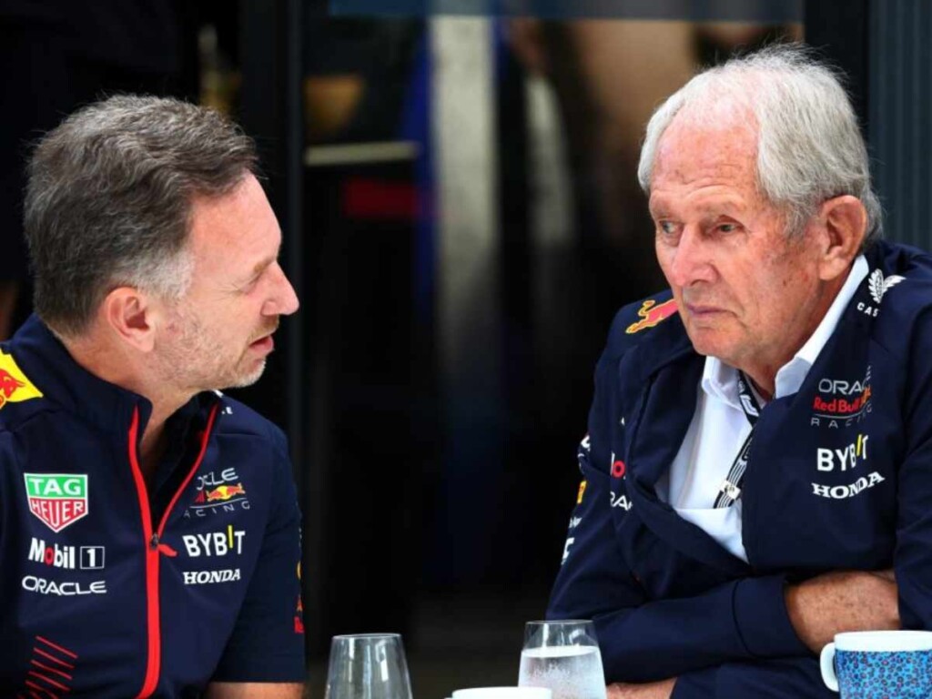 Christian Horner and Helmut Marko (Credits: racingnews365)